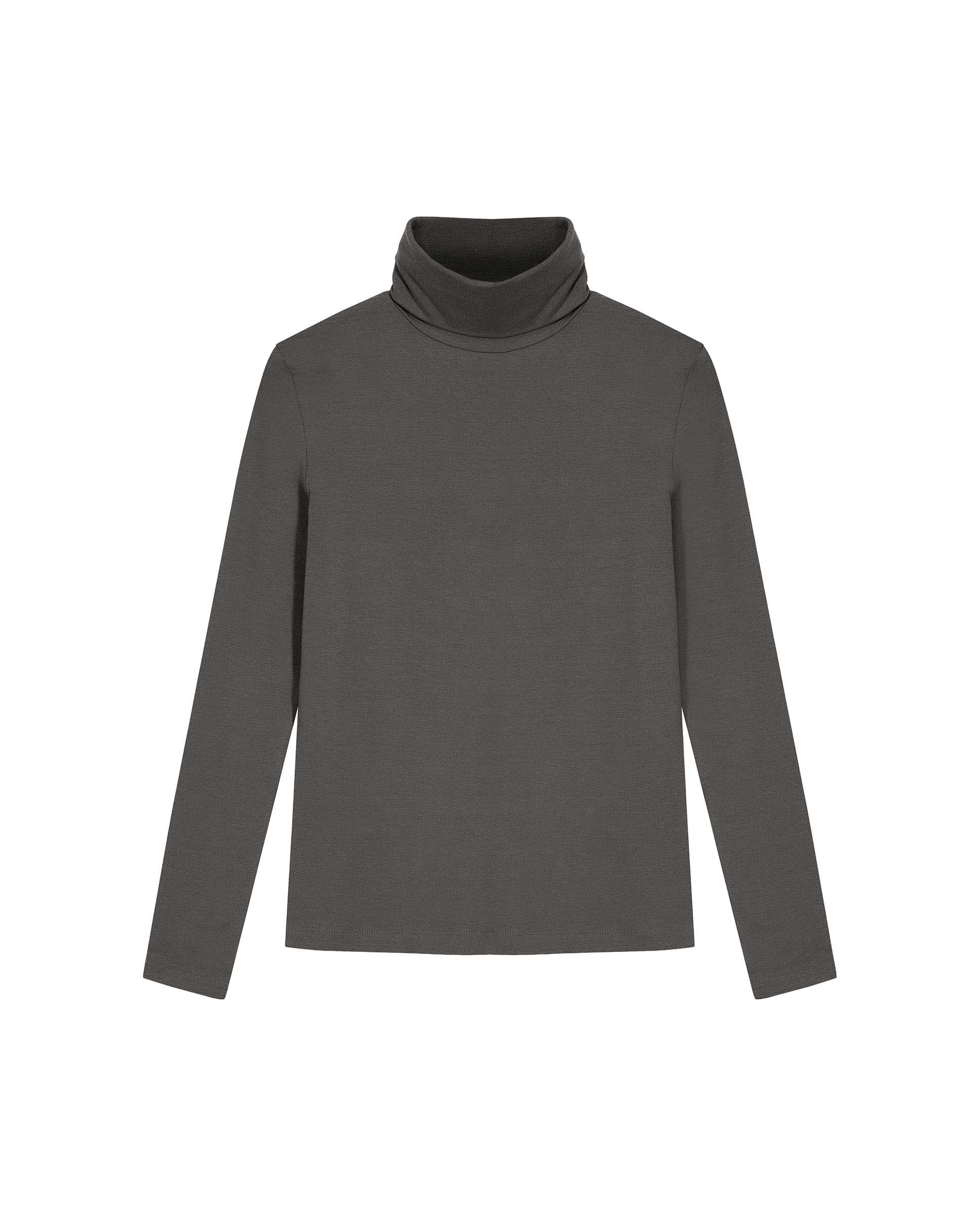 Camiseta modal elástico cuello alto by Bread&Boxer