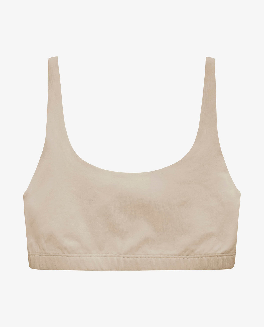 Sujetador deportivo algodónorgánico beige by Bread