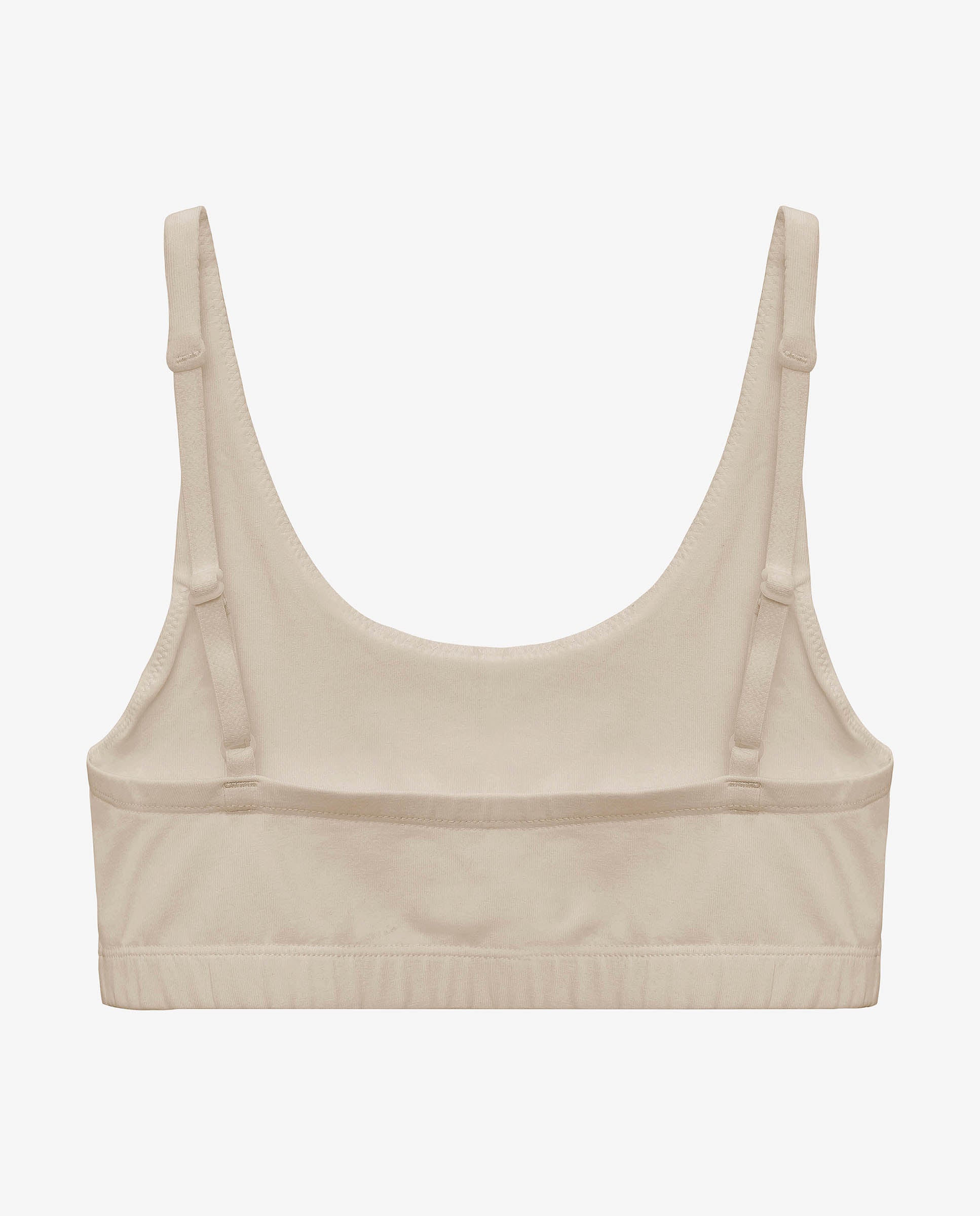 Sujetador deportivo algodónorgánico beige by Bread