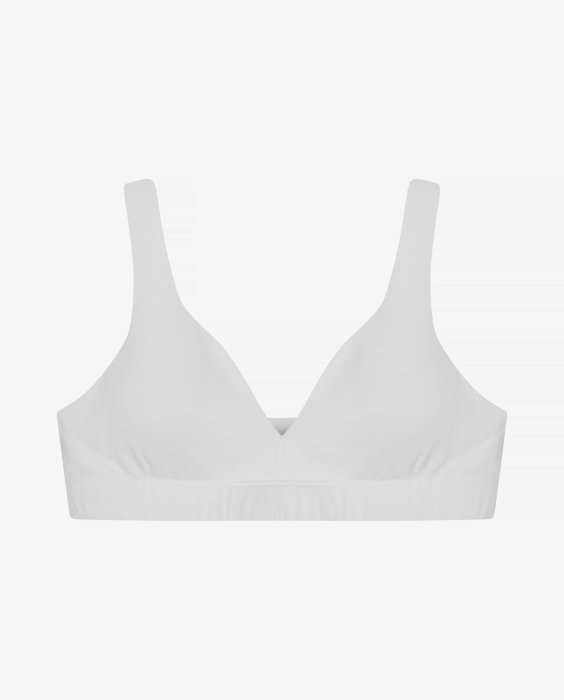 Sujetador modal elástico con relleno blanco