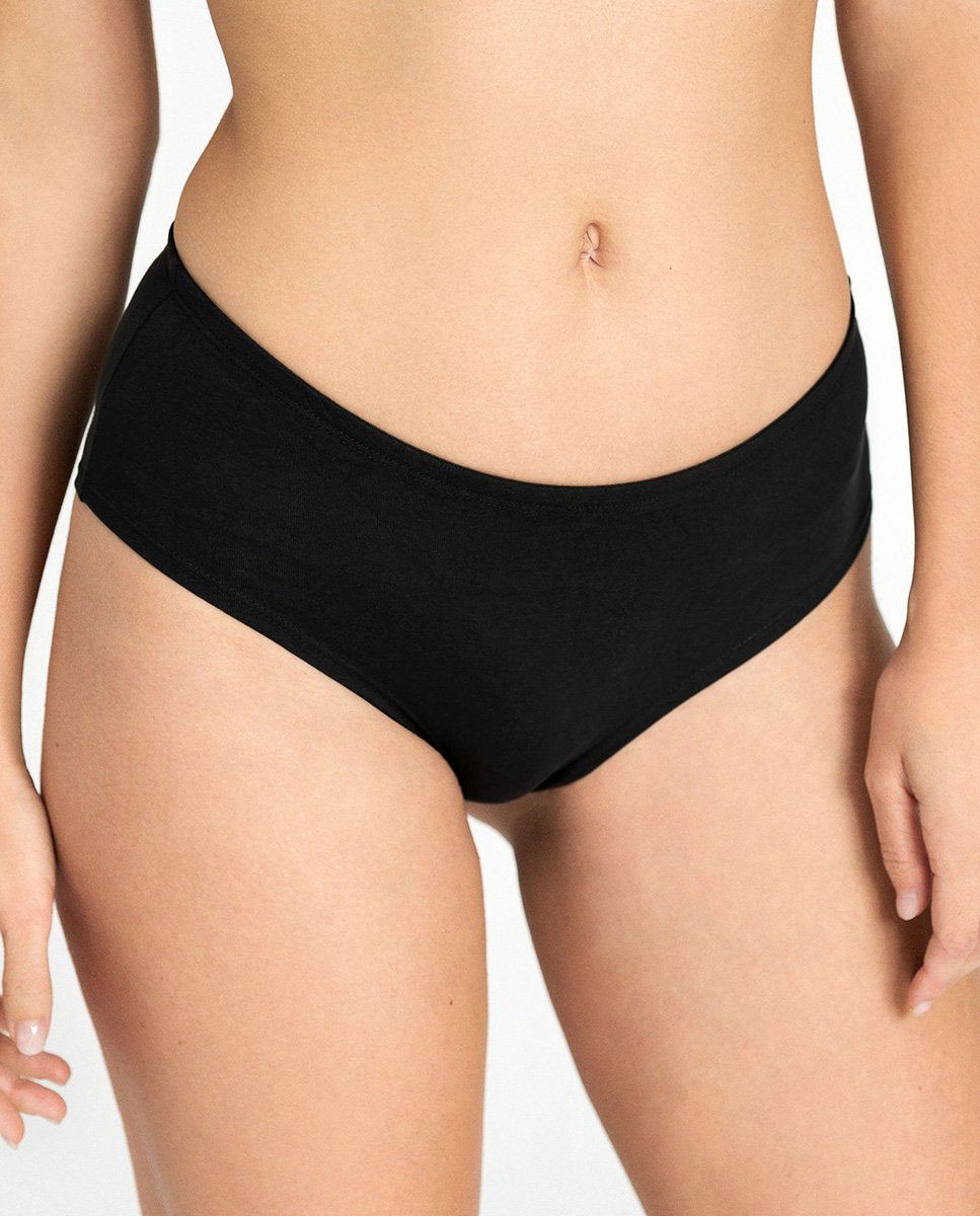 Braguita hipster algodón orgánico negra