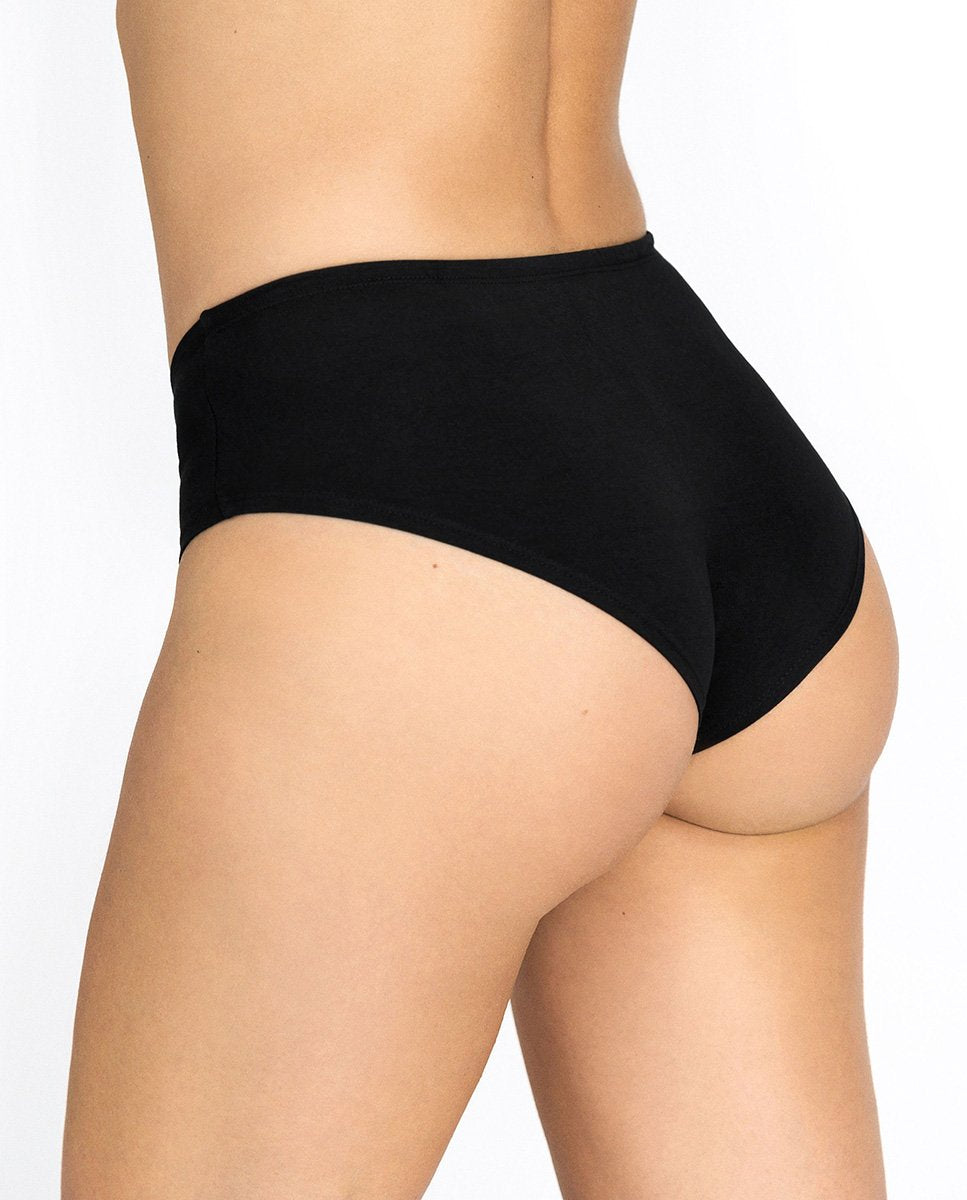 Braguita hipster algodón orgánico negra