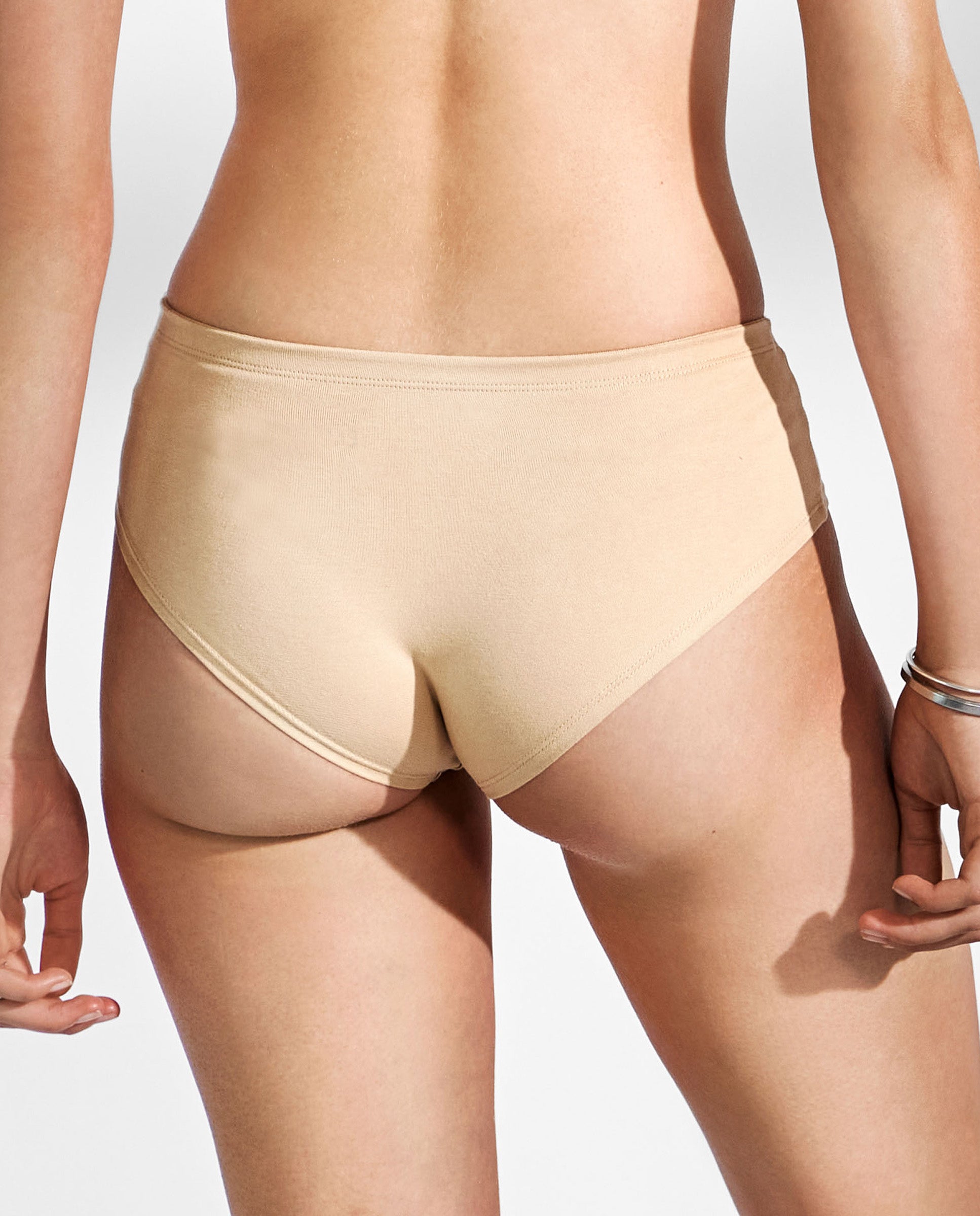 Braguita hipster algodón orgánico beige