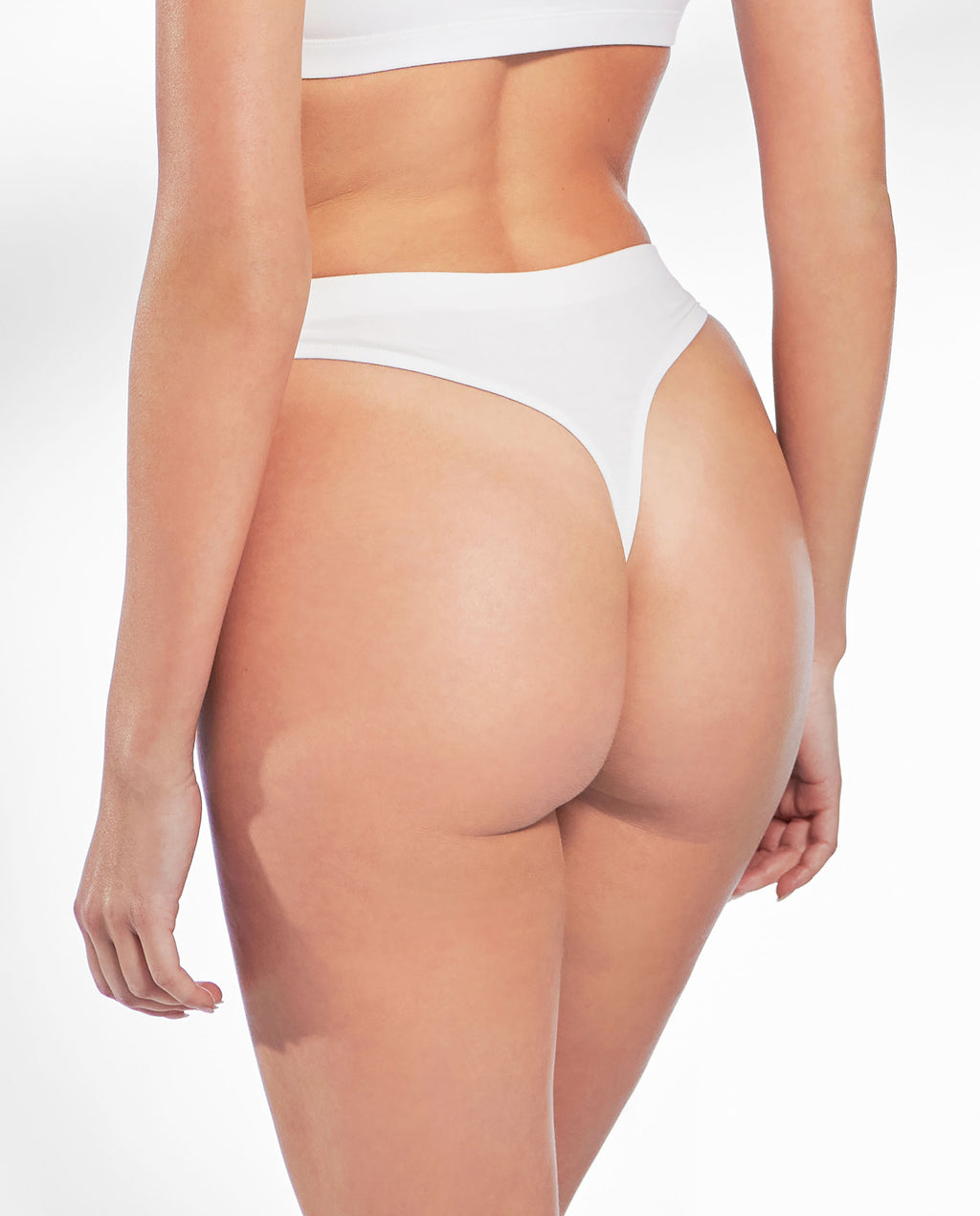 Tanga algodón orgánico blanco by Bread&Boxers