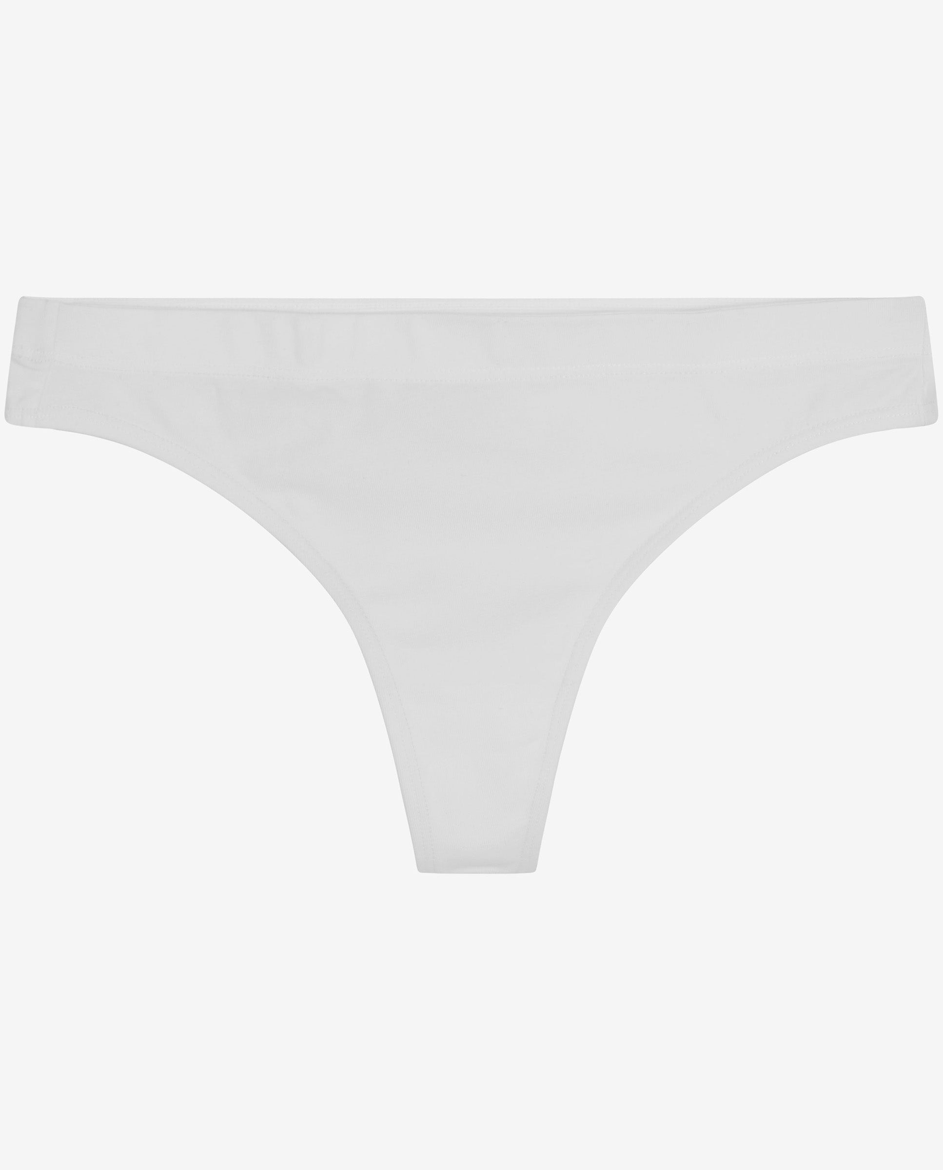 Tanga algodón orgánico blanco by Bread&Boxers