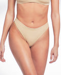 Tanga algodón orgánico beige by Bread&Boxers