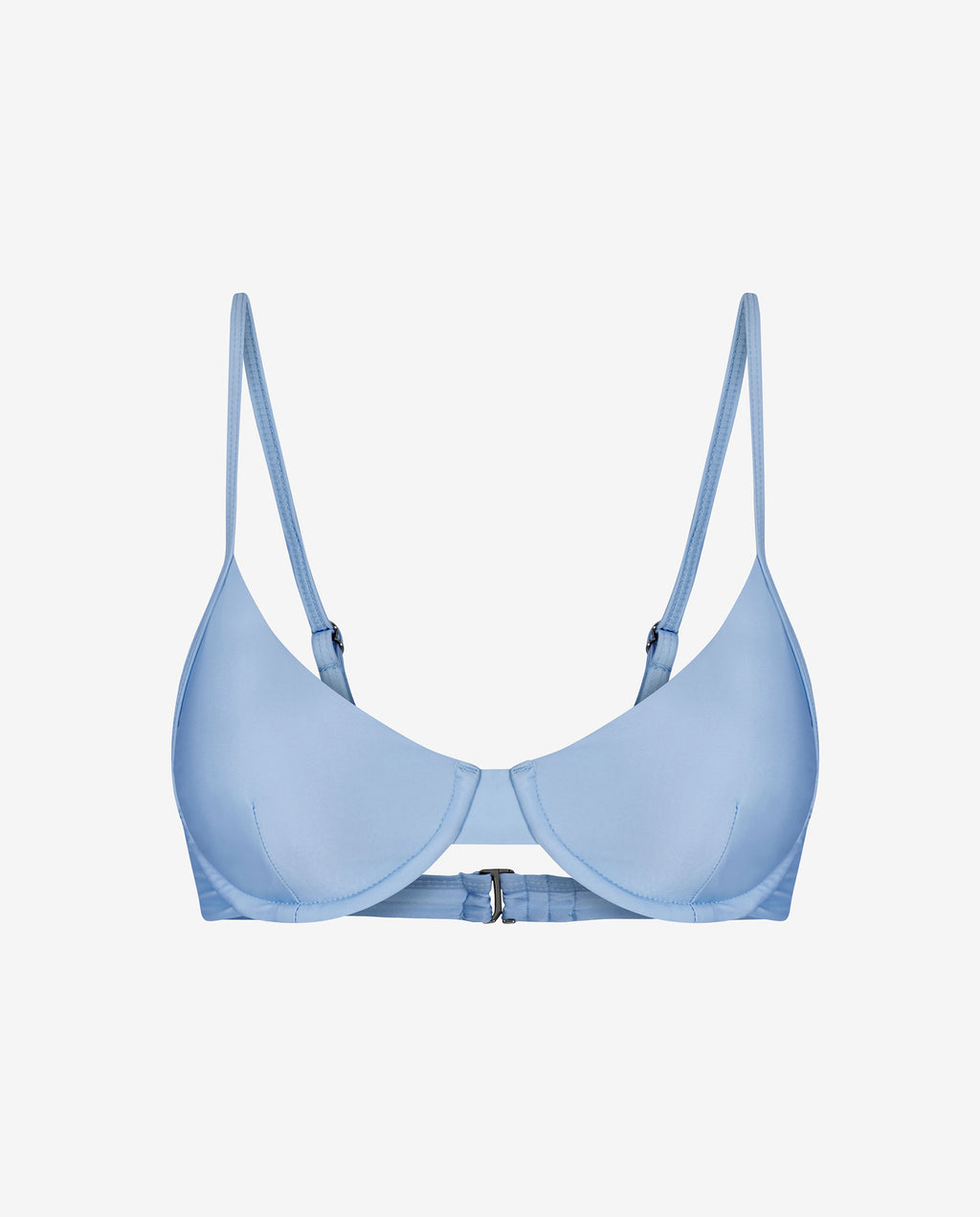 BIKINI con aros azul celeste by Bread&Boxers