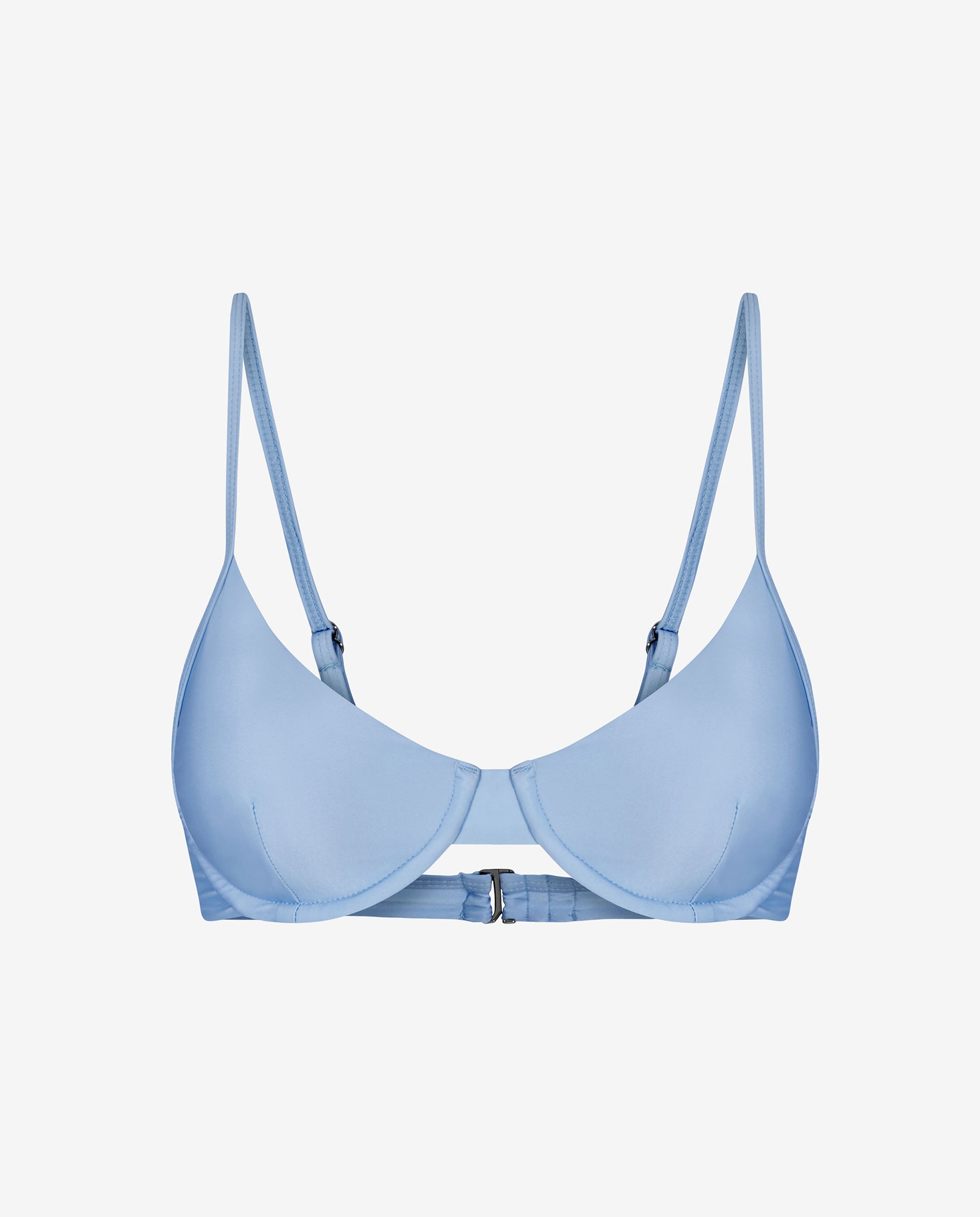 BIKINI con aros azul celeste by Bread&Boxers